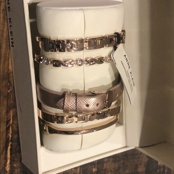 Watch set Anne Klein never warn rose gold - Picture 4 of 4